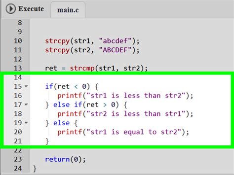 How to compare two strings in c++