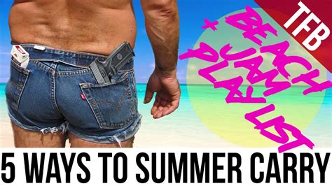 How to conceal carry in summer