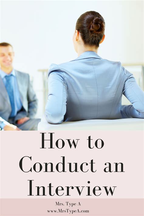How to conduct an interview Artofit