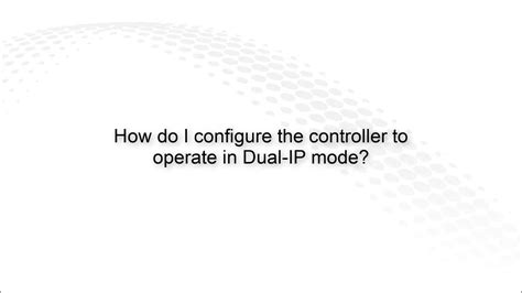 How to configure CompactLogix 5380 controller to operate in Dual …