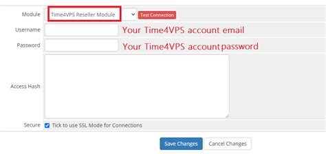 How to configure Time4VPS module in WHMCS - Time4VPS