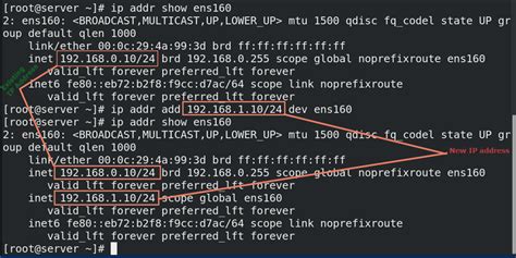 How to configure ip address in linux