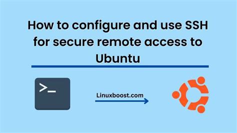 How to configure ssh in ubuntu