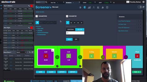 How to configure the Low Float News Screener. - YouTube
