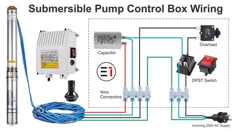 How to connect a borehole pump: connection diagram to a well ...