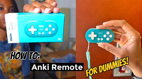 Both the Anki Remote and 8BitDo can be used to do Anki Cards. However, 8BitDo is made to be a video game controller whereas the Anki Remote is made and optimized to do Anki. This matters because video games require using both hands. Therefore, the 8BitDo remote is made to hold with both hands.. 