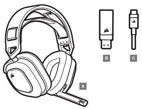 How to connect corsair hs80 to pc.  Power on the headset.  The headset is desi...