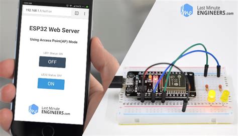 How to connect esp32 to a website.  We’ll Learn to create simple ESP32 web server in Arduino...
