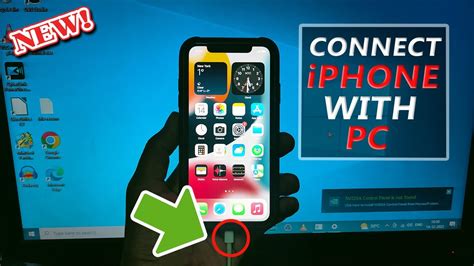 How to connect iphone in pc