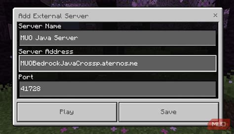 How to connect servers in minecraft