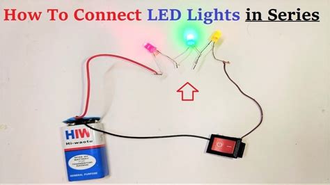 How to connect switch to led bulb.  In the implementation of such a solution...