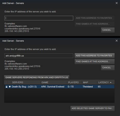 How to connect to any server by IP address Steam Community.
