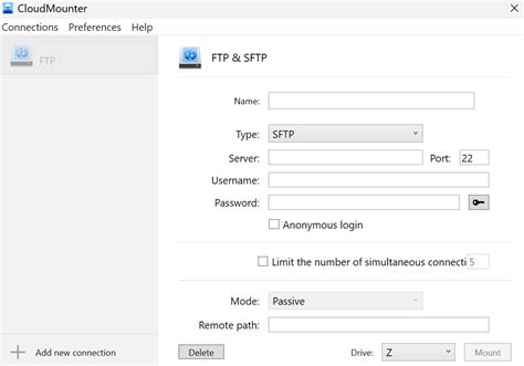 How to connect to sftp from windows 10. .  ...