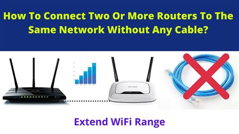 How to connect wifi extender without router.  Ideally, How To Connect Tw...