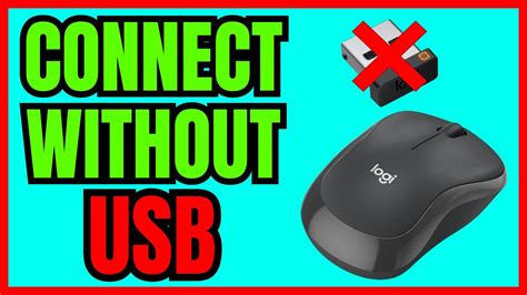 How to connect wireless mouse without usb receiver. You can connect a wir...