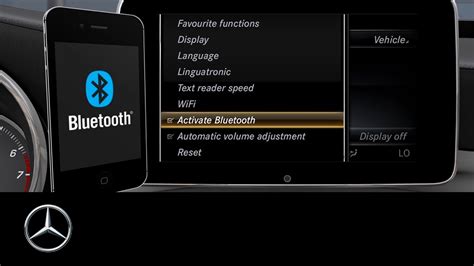 How to connect your phone to Bluetooth in a MercedesBenz Mercedes