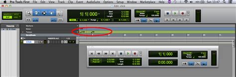 How to control the meter and tempo of the click track in Pro Tools …