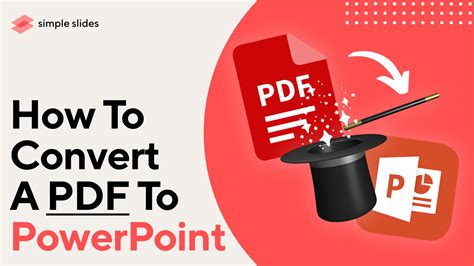 How to convert a pdf to powerpoint. Select the PDF document you want to convert from your computer, Cloud storage, or drag and drop it to start. Click on the red Convert to PPTX button. To save … 
