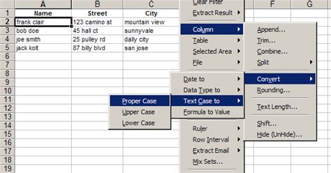 How to convert case in excel
