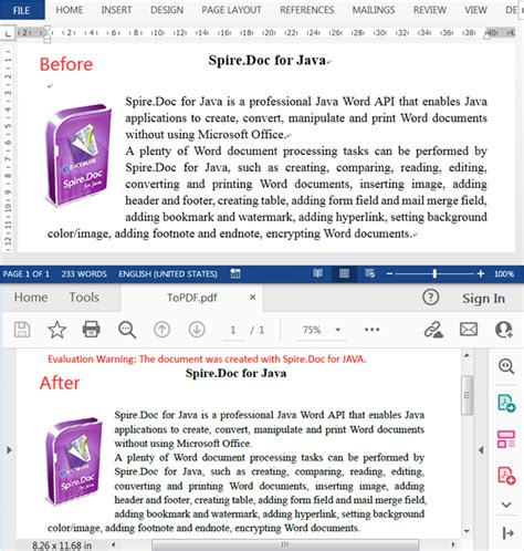 How to convert docx to pdf in java.  Convert Word to PDF in Java Convert Word to PD...
