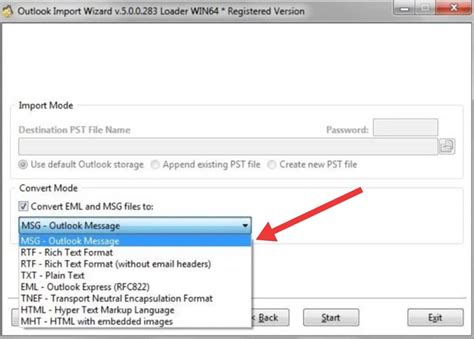 How to convert eml files to html pilotchips