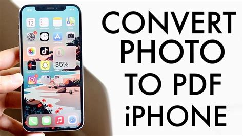 How to convert image to pdf on iphone. Mar 11, 2024 · Launch the pdfFiller app on your iPhone. 02. Tap on the 'Convert' tab at the bottom of the screen. 03. Select the 'Image to PDF' option. 04. Choose the image you want to convert by tapping on the 'Choose File' button. 05. Browse through your iPhone's photo library or take a new photo using the camera option. 