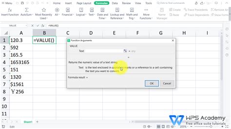 How to convert number to text in Excel WPS Office Academy