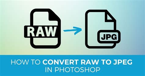 How to convert raw to jpeg.  Quickly and easily transform your photos for sharing a...