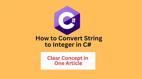 How to convert string to integer in C A Comprehensive Guide for