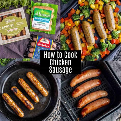 How to cook chicken sausage? Easy Recipe!