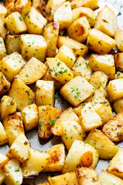 How to cook diced potatoes. Jan 6, 2020 ... How to Roast Potatoes · 400 degrees. · 25 minutes, remove from oven, flip over and bake another 15-20 minutes ... 