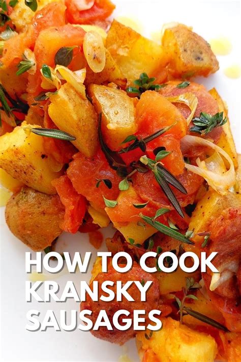 How to cook kransky in oven