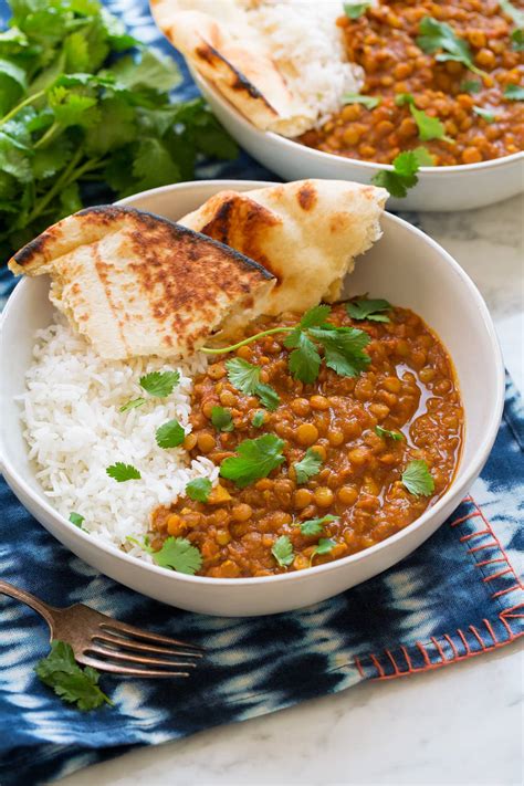 How to cook lentils in curry