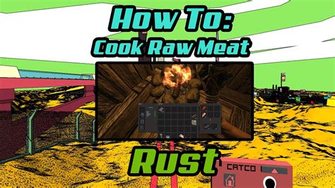 How to cook meat in rust