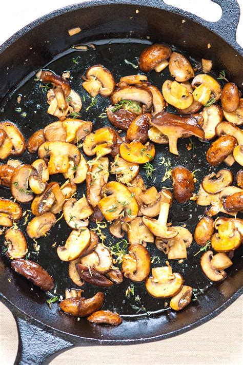 How to cook mushrooms in water