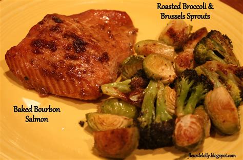 Preheat your oven to 425 degrees Fahrenheit. Place the salmon fillets on a baking sheet lined with parchment paper. In a small bowl, mix together the bourbon, brown sugar, soy …. 