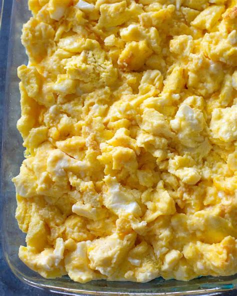 How to cook scrambled eggs in oven