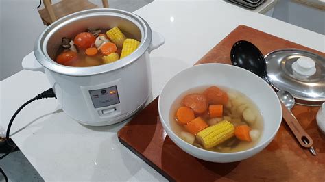 How to cook soup in rice cooker
