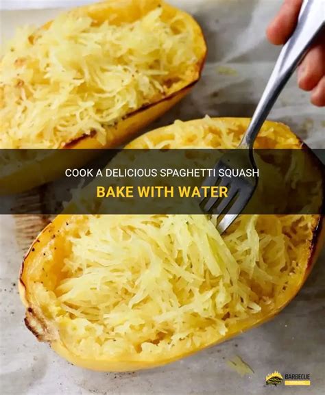 How to cook spaghetti squash in water