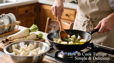 How to cook turnip.  Knowing how to cook them How to Make a Comforting I...