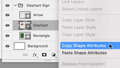 How to copy a shape in photoshop