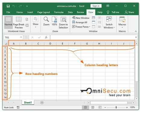 How to copy column headings in excel