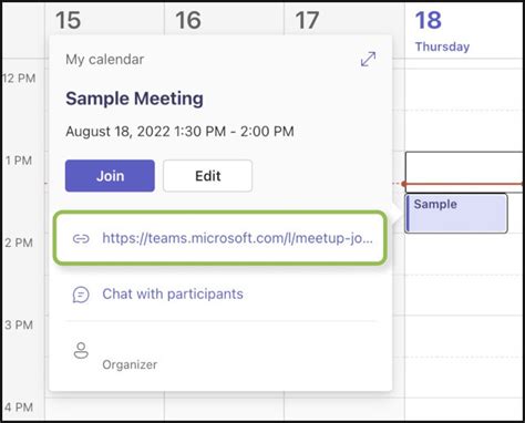 How to copy microsoft teams meeting link.  Make your day easier with Calendly...