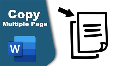 How to copy multiple pages in word