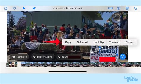 How to copy text in a video with Live Text in iOS 16 Tom s Guide
