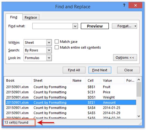 How to count cells by specific formatting such as Bold ... - ExtendOffice