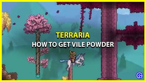 How to craft and obtain Vile Powder easily in Terraria