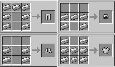 How to craft iron armor in minecraft