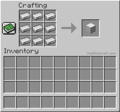 How to craft iron blocks in minecraft