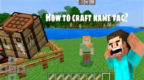 How to craft name tag minecraft